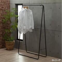 【美品】 アイアン 洋服ラック ワイドハンガー ハンガーラック