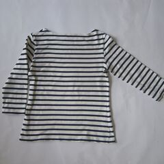 Spick and Span／ストライプ綿Ｔシャツ／M の画像