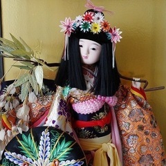 藤娘 日本人形 武政作 初節句の画像
