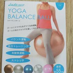 バランスボール　ブルー