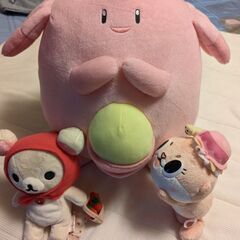 ぬいぐるみ　ラッキー　コリラックマ　ちぃたん