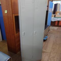 【愛品倶楽部柏店】アルプススチール　2人用ロッカー　鍵付きの画像