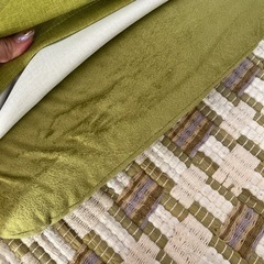 座椅子　カバー付きの画像