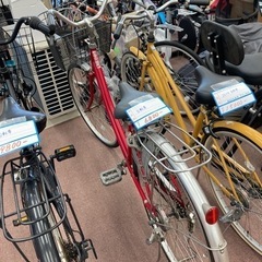 26インチ　自転車　ママチャリ