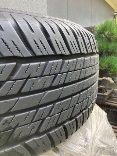 ランドクルーザー　走行約300キロ取り外し　純正タイヤホイールセット