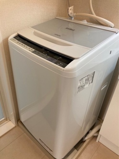 【日立：洗濯機】ビートウォッシュ7kg 2016年製
