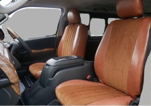 茅ヶ崎　【新品に近い】フレックスドリーム　ハイエース　シートカバー