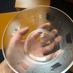 ローソンキャンペーン景品ガラスの器の画像