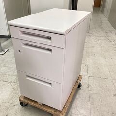 中古　INABA　脇机　サイドワゴン　サイドデスク　サイドキャビ...