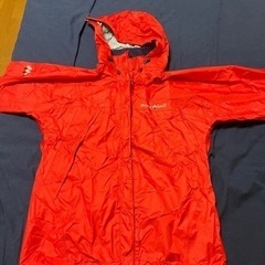 【中古美品】mont bellレディース Mレインコート上下セット