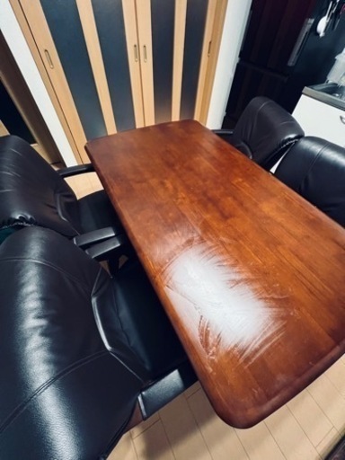 ダイニングテーブルセット(中古)