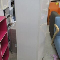 扉付き 3段 スチール 収納棚 ラック キャスター付 幅40cm 奥行42.5cm 高さ127.5cm 札幌市 中央区の画像