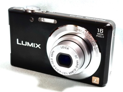 美品✨ 1610万画素 Panasonic Lumix DMC-FH5 ブラック