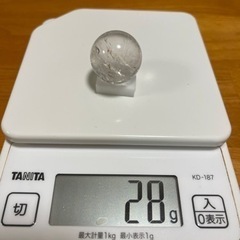 水晶スフィア(丸玉)④の画像