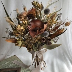 ネイティブフラワーを使ったナチュラルブーケ&スワッグを一緒に作りませんか⁈の画像