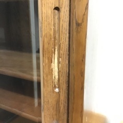 レトロな食器棚　差し上げますの画像