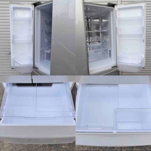 ファミリーサイズ♪ シャープ SHARP 6ドア冷凍冷蔵庫 容量440L