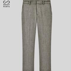 新品　ユニクロ　スマートアンクルパンツ　Sサイズ　ダークグレーのみ　の画像