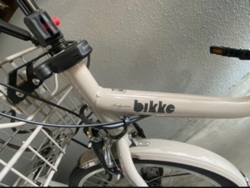 【お譲り先が決まりました】bikke 電動自転車　子乗せ自転車　後ろ乗せタイプ