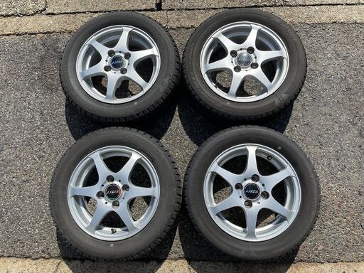 ★スタッドレスタイヤ＆ホイール１３インチ１５５／６５Ｒ１３　 ４本★