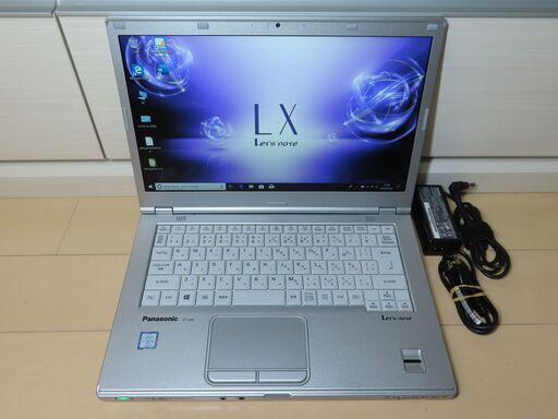 JC0968 パナソニック Let's Note CF-LX6 R17VS 14型 SSD良品office2019