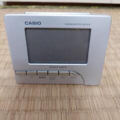 CASIO 電波目覚まし時計の画像