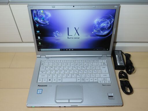 JC0966 パナソニック Let's Note CF-LX6 R17VS 14型 良品office2019