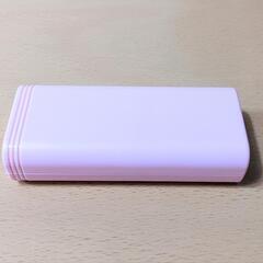 BUFFALO モバイルバッテリー 5200mAh 2ポート ピンクの画像