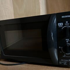 アイリスオーヤマ　電子レンジ（MBL-17T5-B）