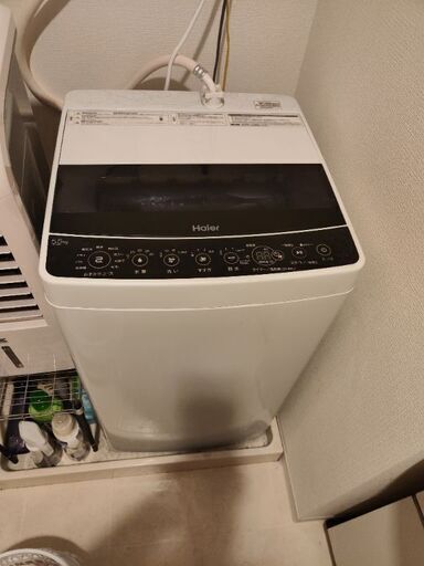 洗濯機 ハイアール JW-C55D 中古