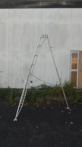 アルミ製 三脚 脚立 グリーンステップ240 ハセガワ 園芸 剪定