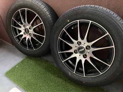 ホイル付タイヤ2 ＋ホイル2の4セット