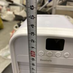 ミニ 冷風扇 小型 卓上 扇風機 ポータブル エアコン USB 首振り FC30 本体のみ 動作確認済みの画像