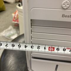 ミニ 冷風扇 小型 卓上 扇風機 ポータブル エアコン USB 首振り FC30 本体のみ 動作確認済みの画像