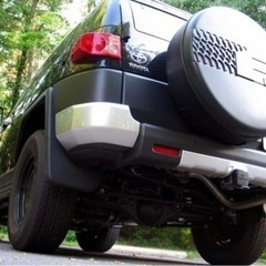 USトヨタ 純正品 FJクルーザー/トヨタ　リアバランスパネル銀...