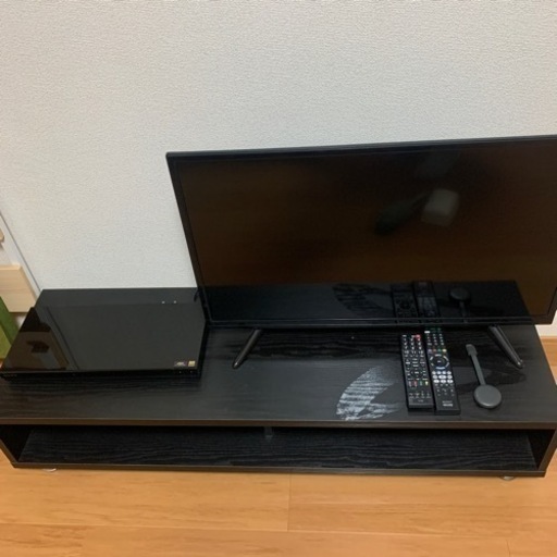 テレビ＆ブルーレイレコーダー＆Chromecast＆テレビ台
