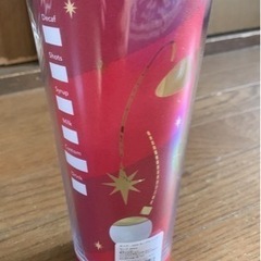 スターバックス 2020 タンブラーレッドランプの画像