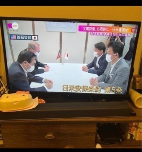 テレビ　40型