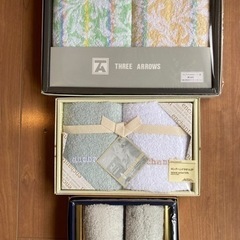 タオル5セット、エコバッグ等の画像