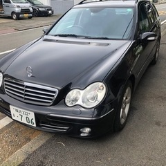 ベンツ　C180 コンプレッサー  ワゴン　2007 検査6年9...