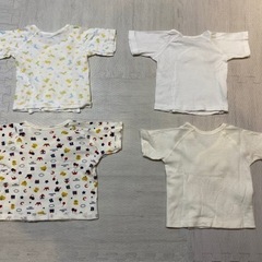 新生児肌着（長肌着４枚、短肌着４枚）の画像