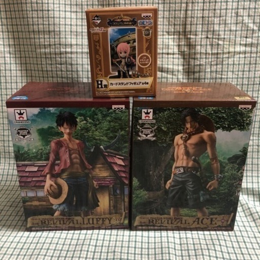 ルフィ\u0026エースフィギュアセット
