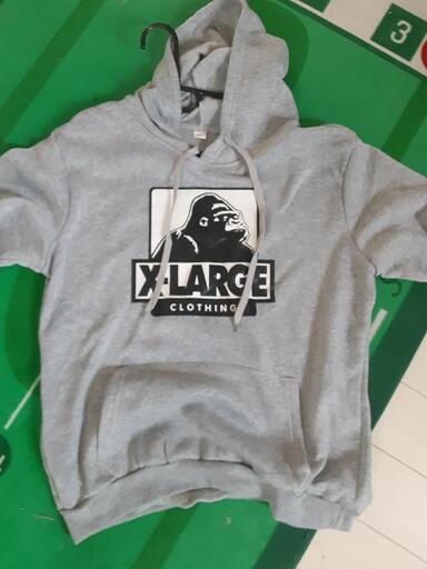 X-large パーカー グレー sizeL