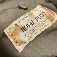 【元値3万円】ROYAL PARTY（ロイヤルパーティー ） FOXファー付モッズコートの画像