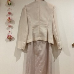11号スーツ3点セット　薄ピンク　美品♪ 入学式に如何ですか？の画像