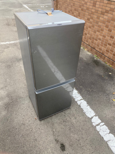 2ドア冷蔵庫　2021年製　アクア