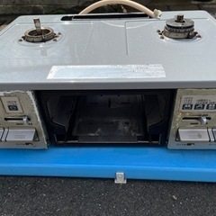 13年12月製 HARMAN ハーマン 都市ガス用 高機能 高級 ガステーブル LW2261TCBSGR 高温炒め 温度調節 おかゆ ごはん ガスコンロ 説明書付の画像