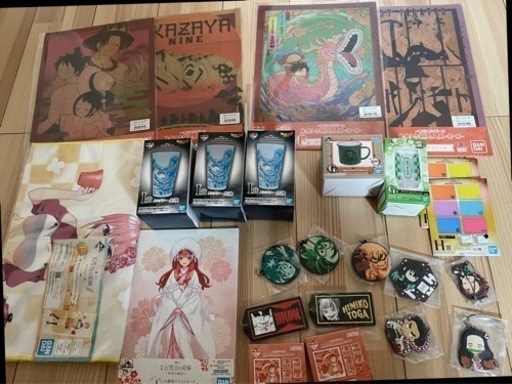 一番くじ　ドラゴンボール　ワンピース　僕のヒーローアカデミア　五等分の花嫁