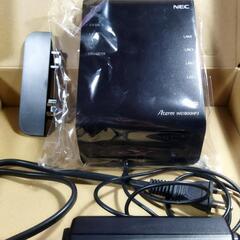 【取引終了】無線LANルーター NEC Aterm WG1800...