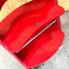 【お取引中】木製 ハイチェア 大和屋 SUKUSUKU すくすくチェアEN(イーエヌ) 　※テーブル ガードベルト無しの画像